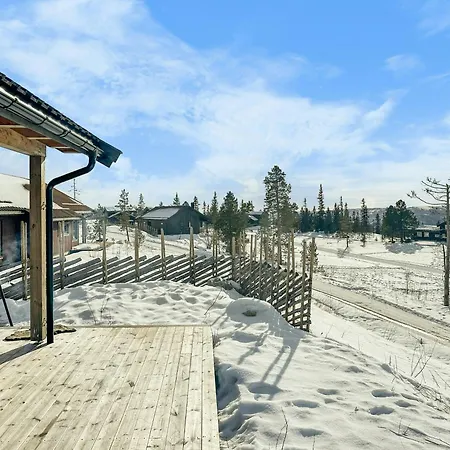 Modern Mountain Near Norefjell Tatil Evi Eggedal