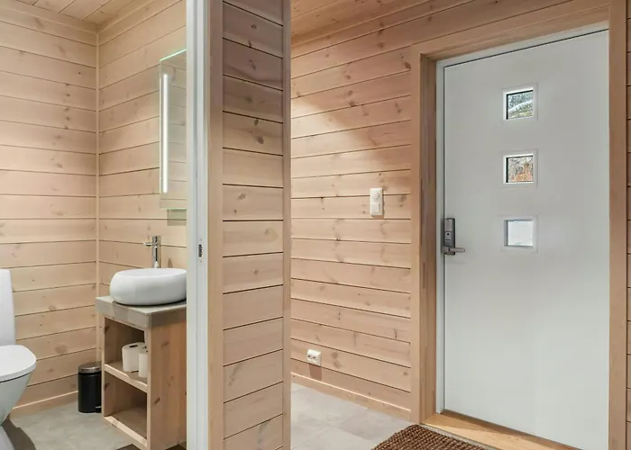 Modern Mountain Near Norefjell Tatil Evi