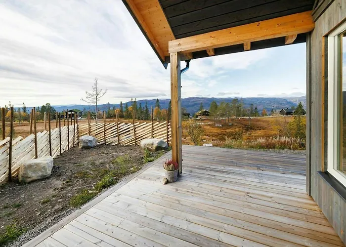 Modern Mountain Near Norefjell