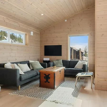 Nyaraló Modern Mountain Near Norefjell Eggedal